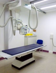 Moderne Röntgenanlage in der Ordination Katschberg